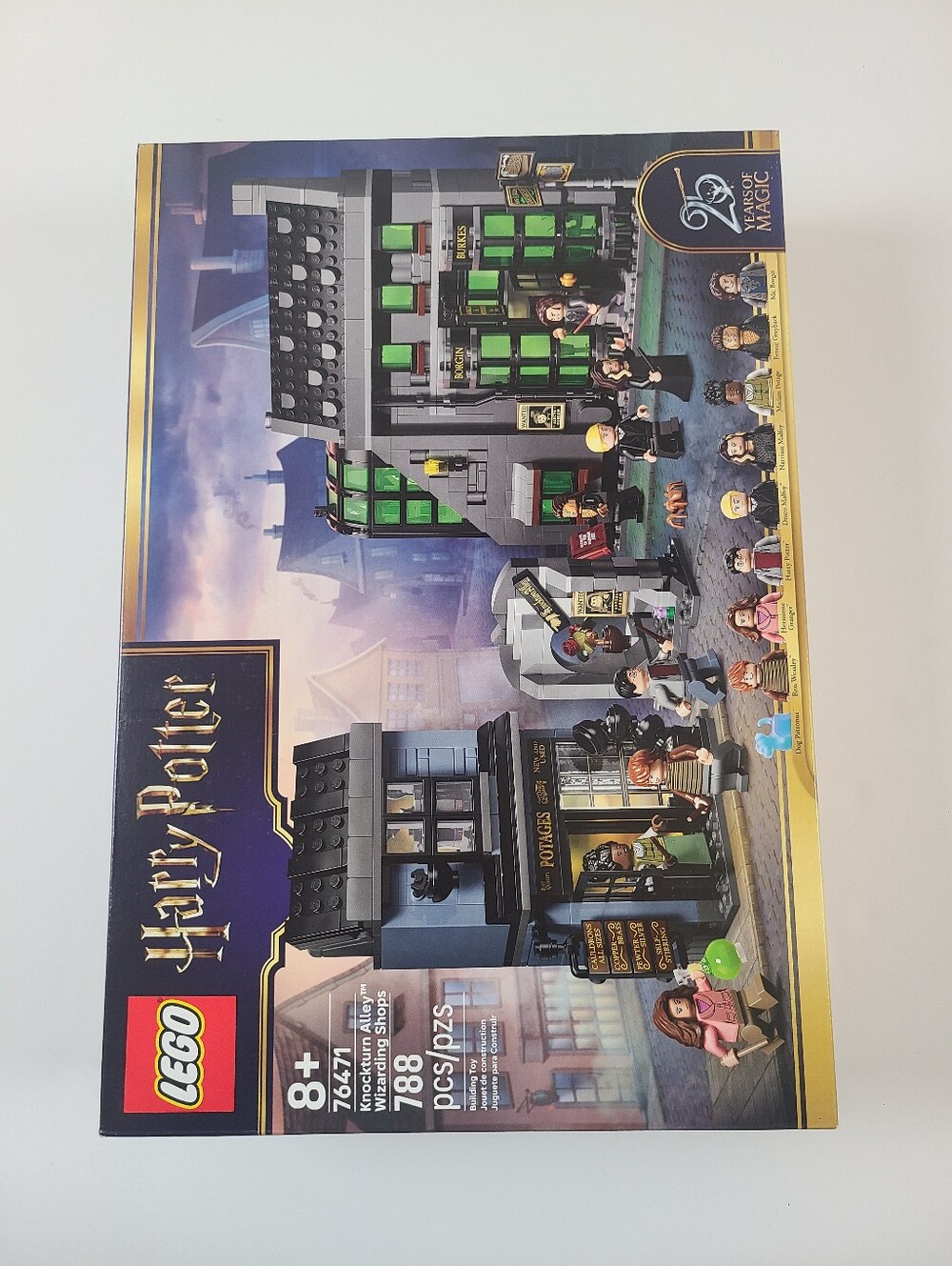 New LEGO Harry Potter Set #76471 Knockturn Alley Wizarding Shops Sealed